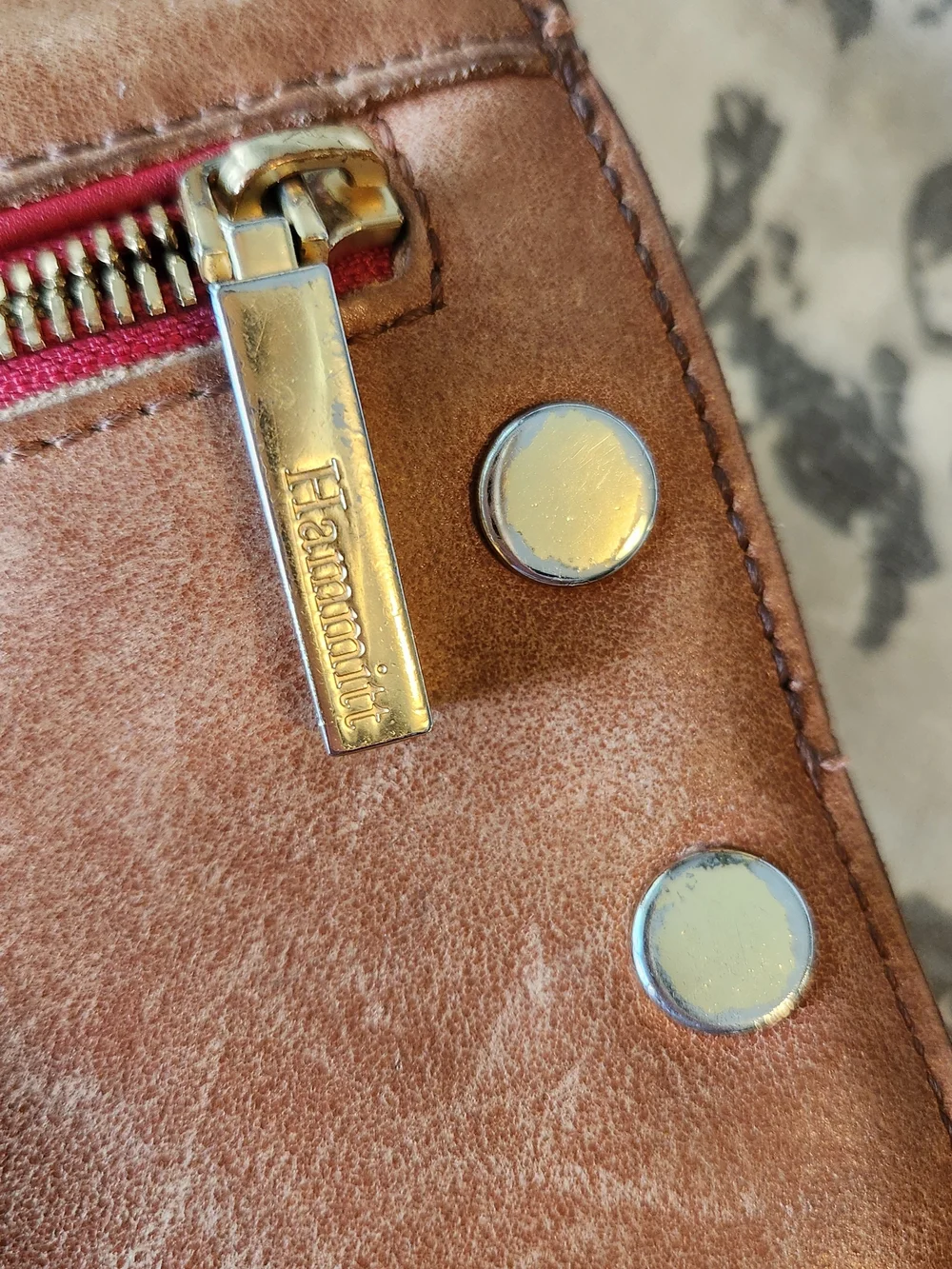 Hammitt Large Montana With Fringe In Saddle Leather - Picture 6 of 12